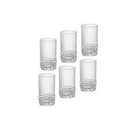 No Manufacturer Lot de 6 Verres à Liqueur Shot en Verre américain 20s 8 cl 8 cl