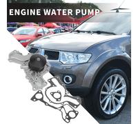 No.Md979171 Pompe À Eau Avec Joint Pour Mitsubishi Montero 2001-2006 / Pompe À Eau Avant Du Moteur / Durable / Métal / 1 Ensemble Tonalité Argentée