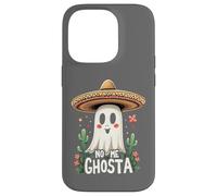 No Me Ghosta Fantôme d'Halloween mexicain amusant Pun Gusta Coque pour iPhone 14 Pro