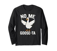 No Me Goose-ta Jeu de Mots Amusant en Forme d'oiseau Espagnol Manche Longue