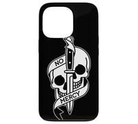 No Mercy Skull Switchblade Minimal Coque pour iPhone 13 Pro