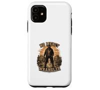 No Mercy Wrangler Western Cowboy Desert Art Vintage Coque pour iPhone 11