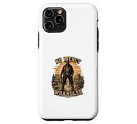 No Mercy Wrangler Western Cowboy Desert Art Vintage Coque pour iPhone 11 Pro