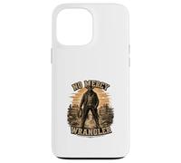 No Mercy Wrangler Western Cowboy Desert Art Vintage Coque pour iPhone 13 Pro Max