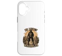 No Mercy Wrangler Western Cowboy Desert Art Vintage Coque pour iPhone 16 Plus