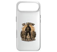 No Mercy Wrangler Western Cowboy Desert Art Vintage Coque pour iPhone Air