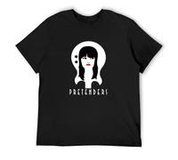 No Minimum The Pretenders Chrissie Hynde O-Neck 100% Cotton Short Sleeve Unisex T-Shirt XXL