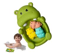 No Mold Bath Toys - htub Toys | Infant Toddler Bathtub Toy | 4 Pieces Floating Bath Tôy| Early Educational Easy-Grip Animal Activity for Kids Ages 18 Months+ | Floating Bathtubs Toy