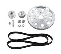 No More 415 Chaîne Fit 2 Temps 66cc 80cc Moteur Motorisé Vélo Poulie D'entraînement Roue Arrière 50T Pignon Équivalent Entraînement Par Courroie Courroie Moto Courroies D'entraînement