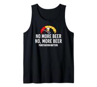 No More Beer Its Beer Can Not Beer Cant Funny Beer Drinking Débardeur