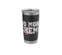 No More Chemo - Chemotherapy Breast Cancer Awareness Gobelet isotherme en acier inoxydable double paroi