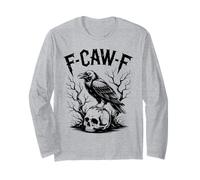 No More Howling at The Office Loup Cowboy Rétro Humour Manche Longue