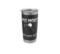 No More Mr Nice Guy Alpha Wolf Meme Funny Meme Men Women Graphic Gobelet isotherme en acier inoxydable double paroi