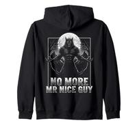 No More Mr Nice Guy Alpha Wolf Meme Funny Meme Men Women Graphic Sweat à Capuche