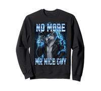 No More Mr Nice Guy Bad Boy Cowboy Loup-Garou Sweatshirt