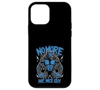 No More Mr Nice Guy Drôle Alpha Wolf Meme Unhinged Brainrot Coque pour iPhone 12 Mini