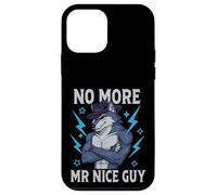 No More Mr Nice Guy Drôle Alpha Wolf Meme Unhinged Brainrot Coque pour iPhone 12 Mini