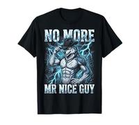 No More Mr Nice Guy Funny Alpha Wolf Meme Sigma Male Bootleg T-Shirt