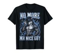 No More Mr Nice Guy Funny Alpha Wolf Meme Sigma Male Bootleg T-Shirt