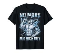 No More Mr Nice Guy Funny Alpha Wolf Meme Sigma Male Bootleg T-Shirt