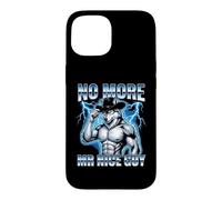 No More Mr. Nice Guy - Funny Wolf Meme Guys Novelty Cool Men Coque pour iPhone 15