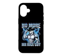 No More Mr. Nice Guy - Funny Wolf Meme Guys Novelty Cool Men Coque pour iPhone 16
