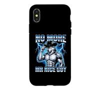 No More Mr. Nice Guy - Funny Wolf Meme Guys Novelty Cool Men Coque pour iPhone X/XS