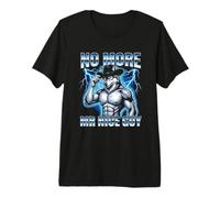 No More Mr. Nice Guy - Funny Wolf Meme Guys Novelty Cool Men T-Shirt Haut de Gamme
