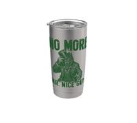 No More Mr Nice Guy Monstre Loup-garou Rétro Alpha Aura Gobelet isotherme en acier inoxydable double paroi