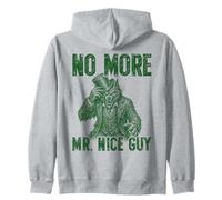 No More Mr Nice Guy Monstre Loup-Garou Rétro Alpha Aura Sweat à Capuche