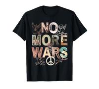 No More Wars - Cupidon vintage Peace Love T-Shirt