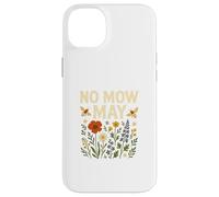 No Mow May Bee Friendly Wildflower Gardening Eco Coque pour iPhone 14 Plus