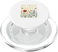 No Mow May Bee Friendly Wildflower Gardening Eco PopSockets PopGrip pour MagSafe