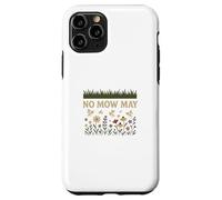 No Mow May Grass to Wildflower Pollinator Awareness Coque pour iPhone 11 Pro