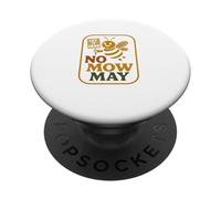 No Mow May Grass to Wildflower Pollinator Awareness PopSockets PopGrip Adhésif