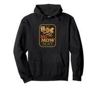 No Mow May Grass to Wildflower Pollinator Awareness Sweat à Capuche