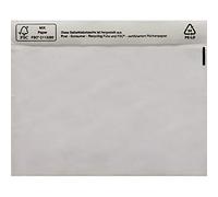 No Name 1554044 Lot de 250 porte-documents avec fermeture autocollante Transparent Format C5