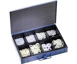 No Name 15587 826446 Assortiment de 700 disques U en polyamide DIN 125