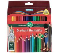 No Name 24er Dreikantbuntstifte lang