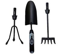 No Name 53001457 Lot De 3 Outils A Fleurs Noir