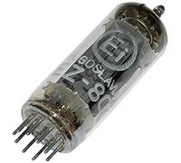 No Name 6 V 4 EZ 80 = 6 V 4 tubes électroniques, double redresseur 250 V 90 mA Nombre de pôles : 9. Culot : Noval. Contenu : 1 pièce.