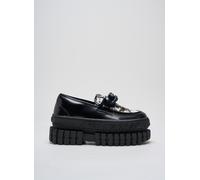 no name chaussures femme de couleur noir
