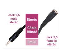 No name CORDON JACK 2.5 M ST/JACK 3.5 F ST 0m20