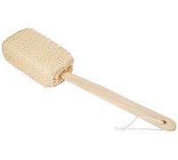 No Name Eponge de Massage de Bain/Douche Manche en Bois