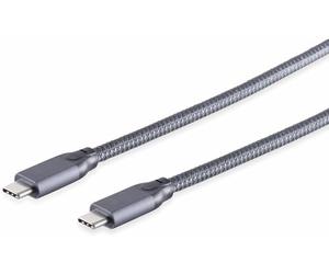 No-Name KAB USB-C (ST-ST) 3.2 Gen.2 2m Grey