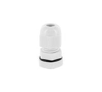 No Name KVM3M Lot de 10 presse-étoupes vissables avec contre-écrou M20 x 1,5 Polyamide Gris