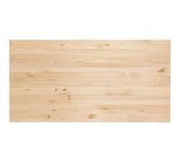 Jardindeco Plateau de bureau en pin massif 120 x 60 x 1,8 cm