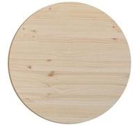 NO NAME - Plateau rond en pin 75 cm Épaisseur 1,6 cm Brut G