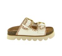 No Name - Sandy Edge Slider - Femme - Chaussures - Blanc - Taille: 36 EU