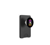 No Necesito Música Citation Halloween Lune et Chauve-Souris PopSockets PopWallet pour MagSafe